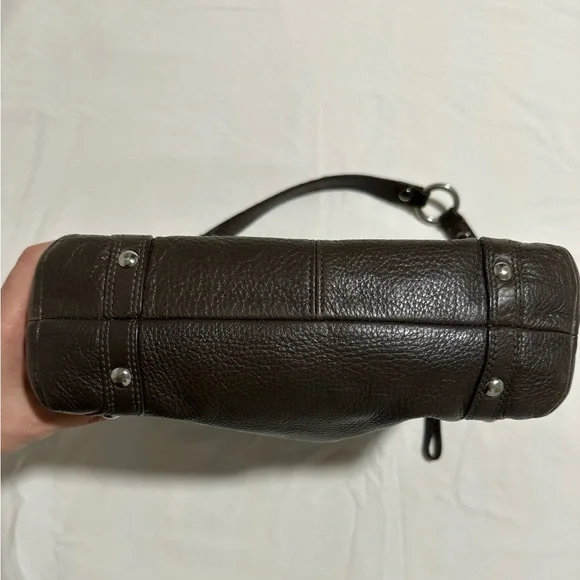 Coach Carly Brown Leather Bag - Picture 4 of 17